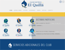 Tablet Screenshot of clubquilla.com.ar